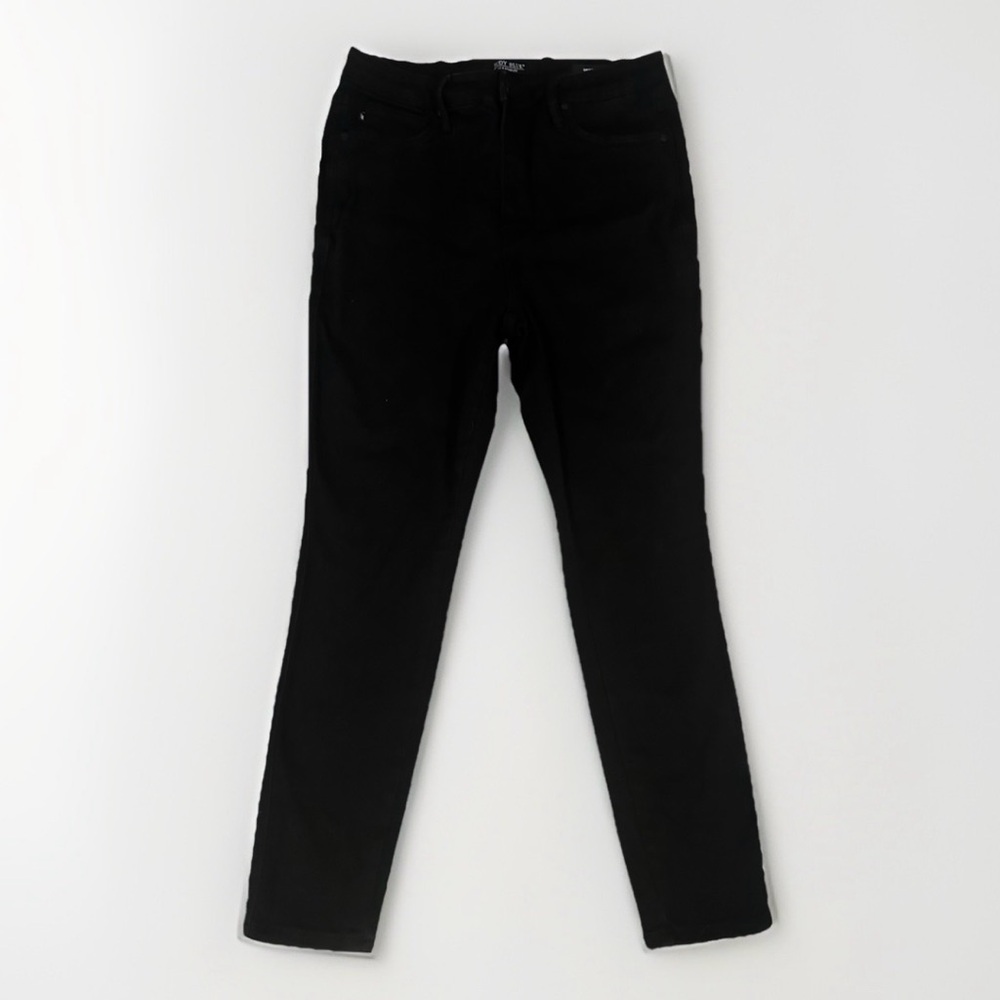 Judy Blue Jeans Women's 13/31 Skinny Fit Black Stretch Denim High Rise Pants